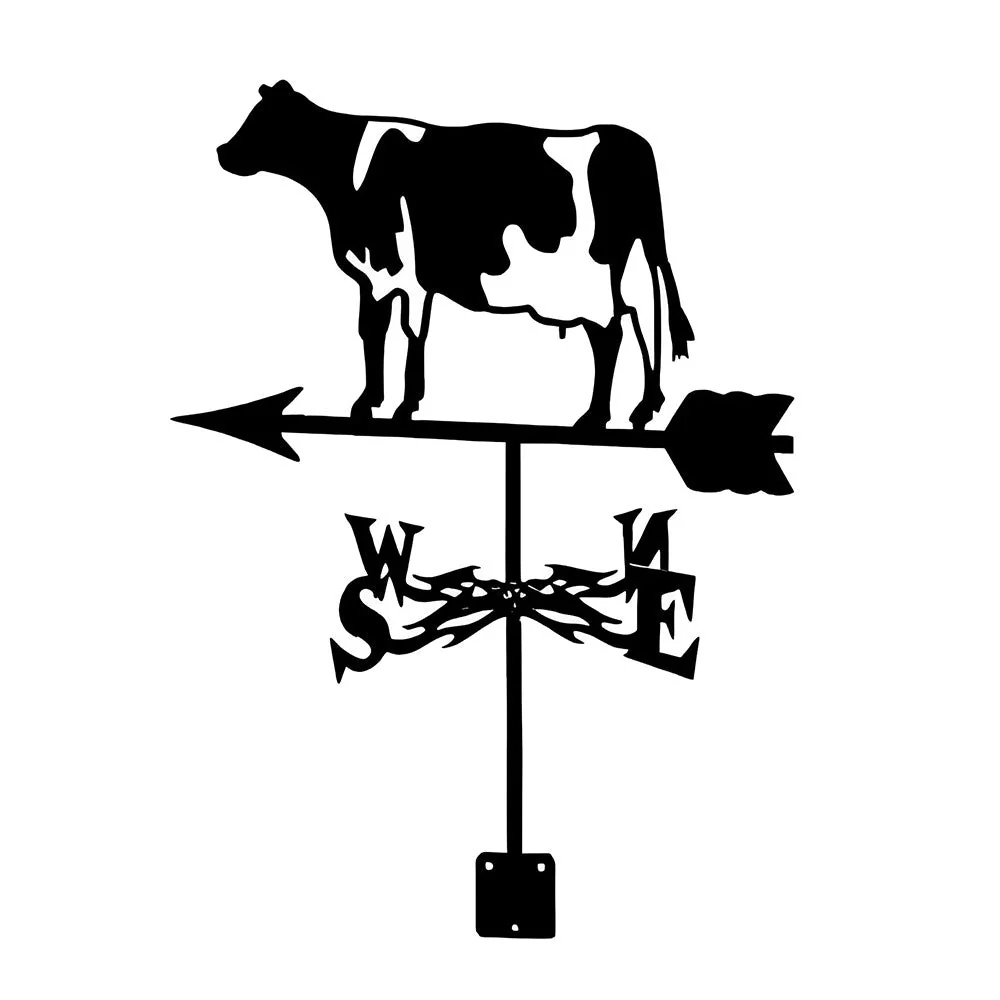 Girouette en Acier Inoxydable Vache - Image 9