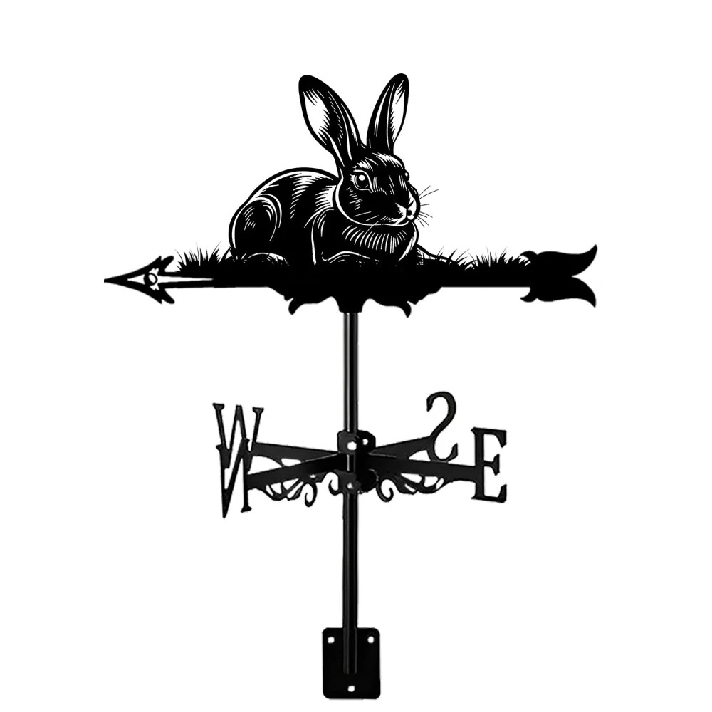 Girouette en Acier Lapin de Pâques - Image 9