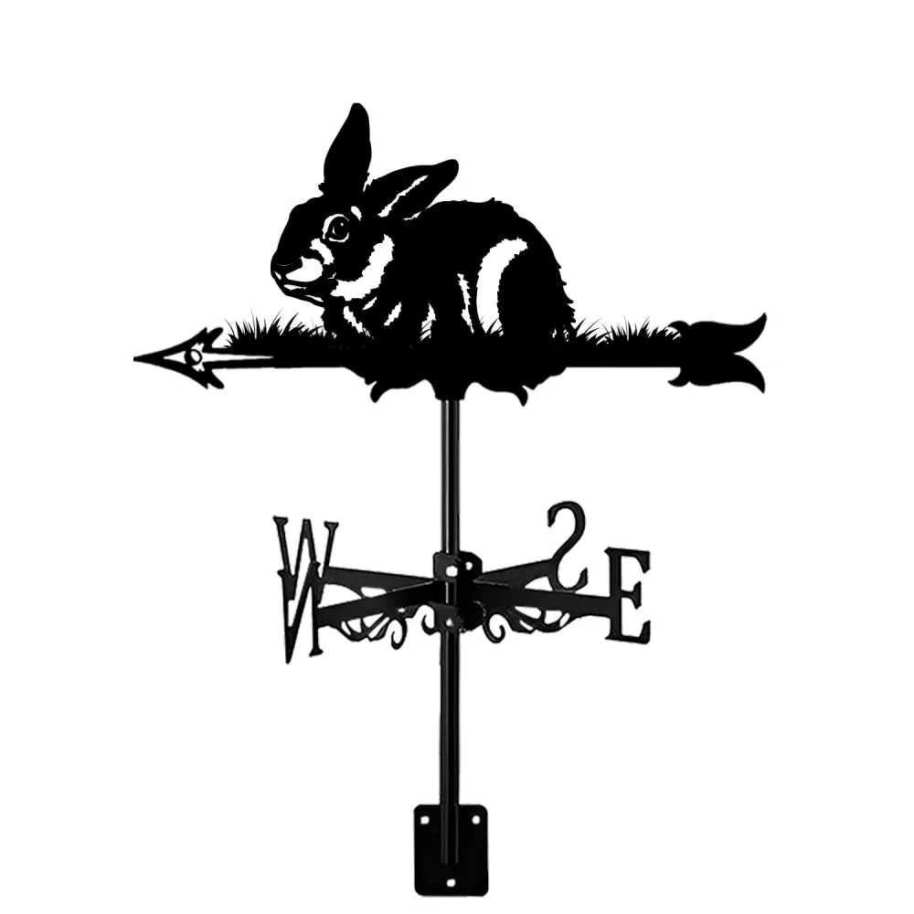 Girouette en Acier Lapin de Pâques - Image 9