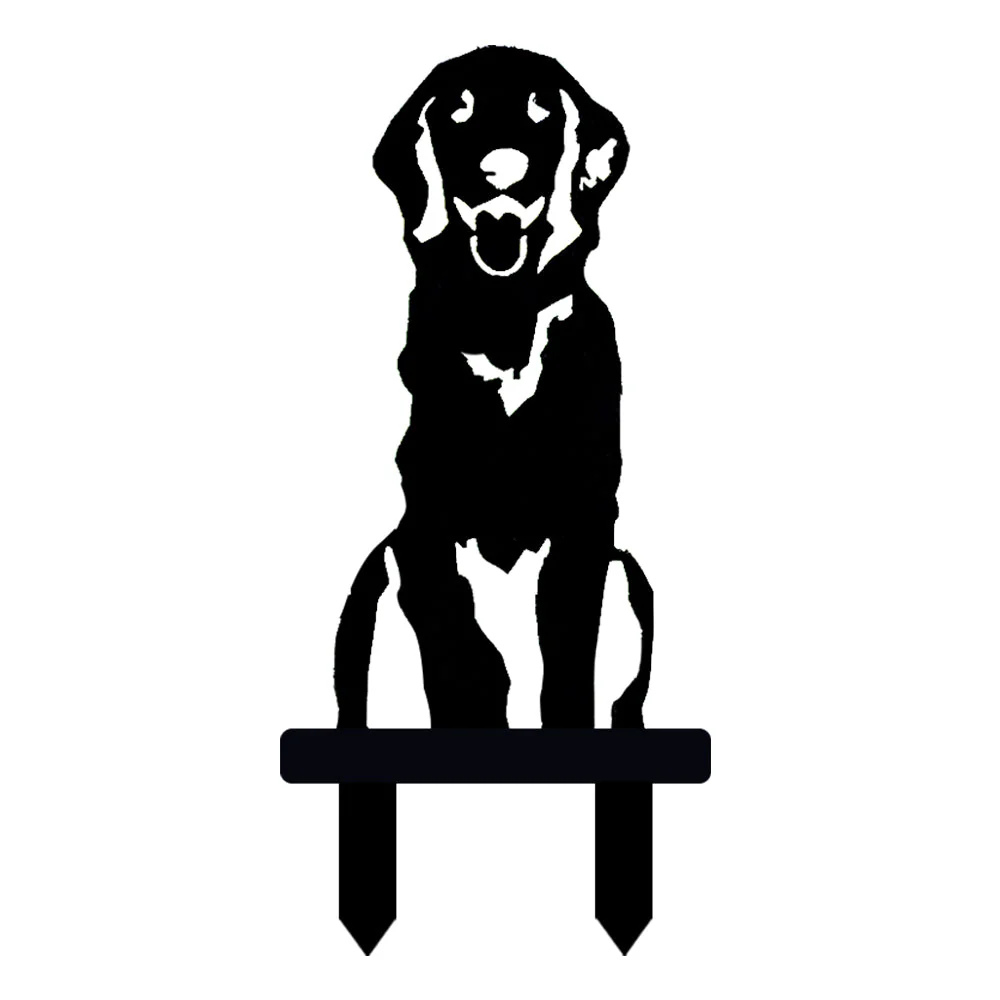 Golden Retriever Silhouette en Métal - Image 7