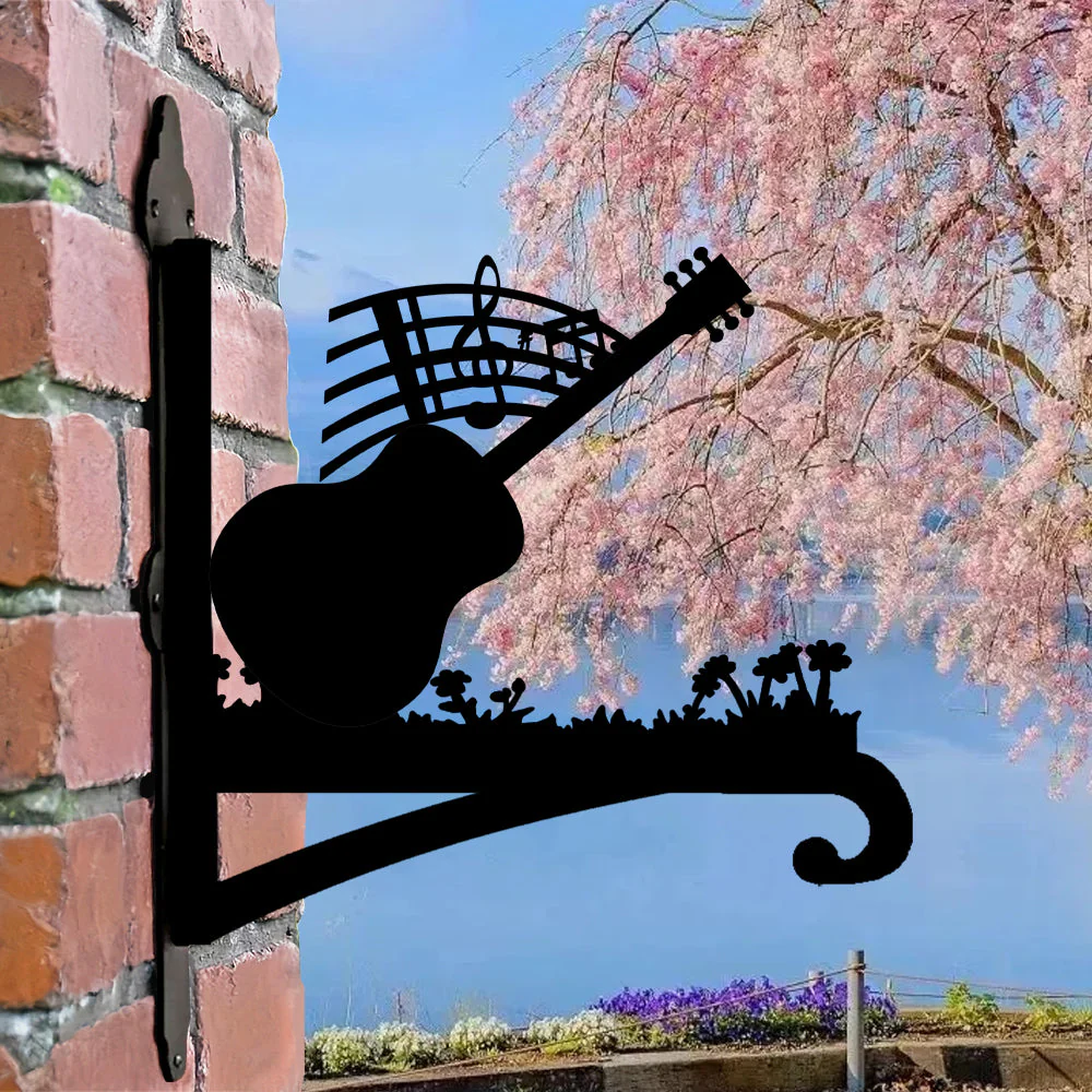 Guitare Support de Plantes à Suspendre Métallique - Image 5