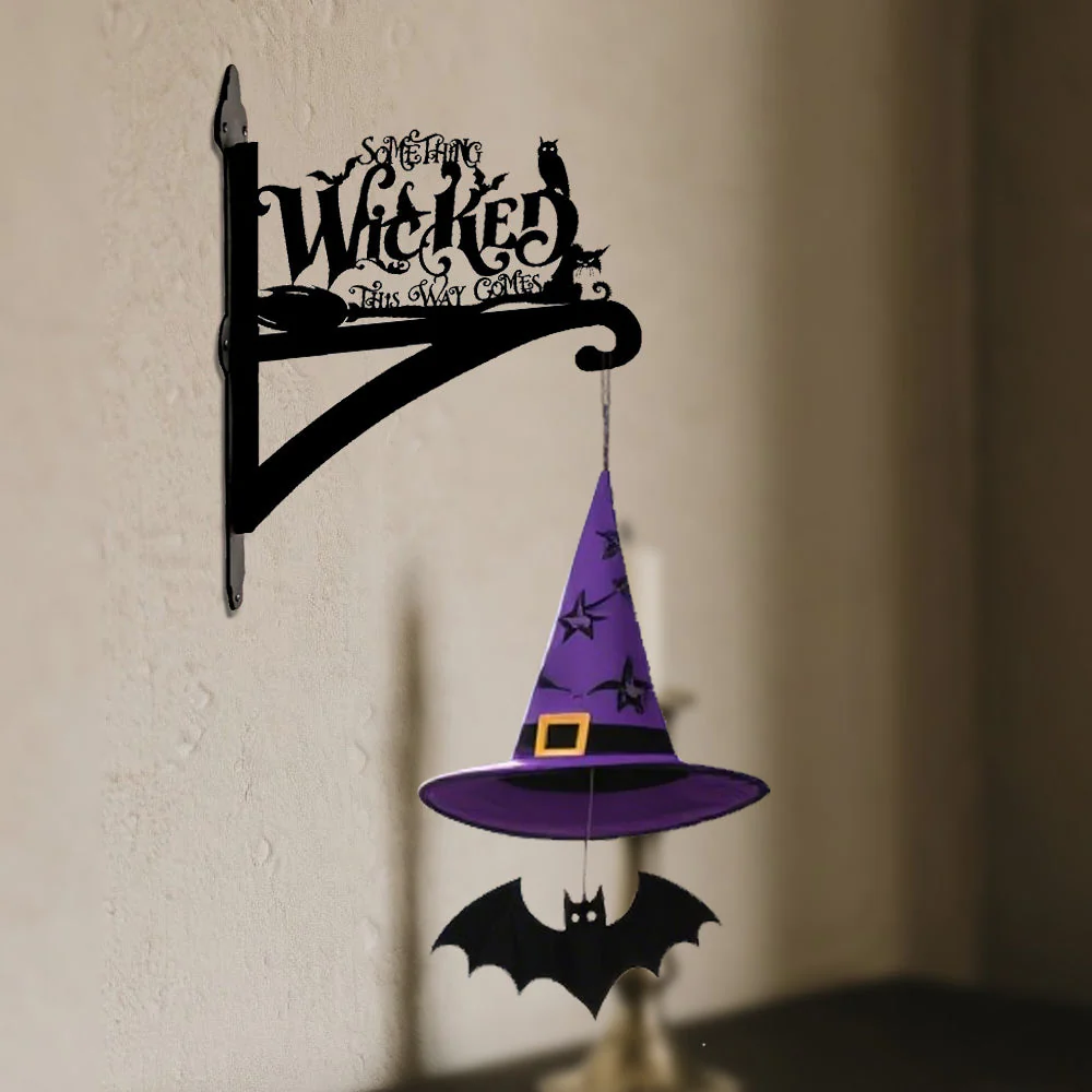Halloween Personnalisé Support de Plantes à Suspendre Métallique - Image 6