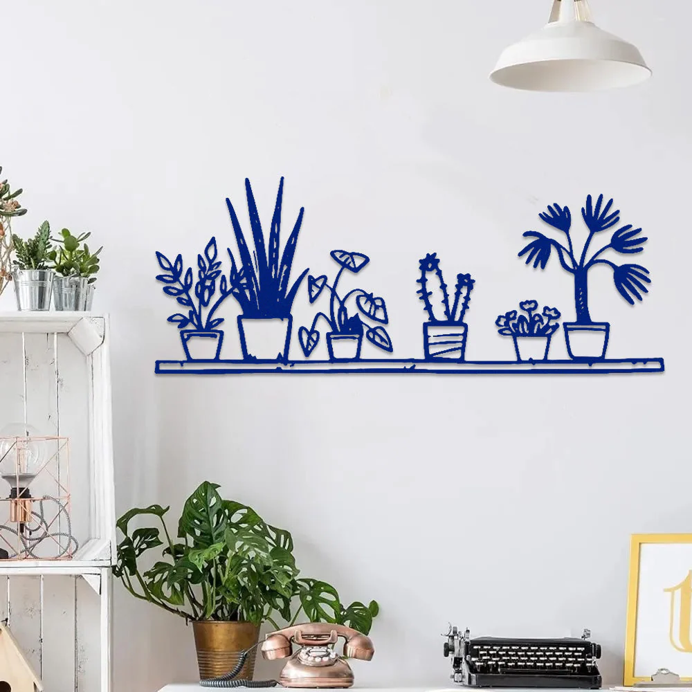 Jardin Fleuri Métal Décoratif Mural - Décoration Murale Intérieur et Extérieur - Image 7