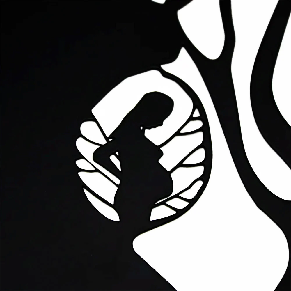 Je t'Aimerai Pour le Reste de Ma Vie Art Mural en Métal - Image 6