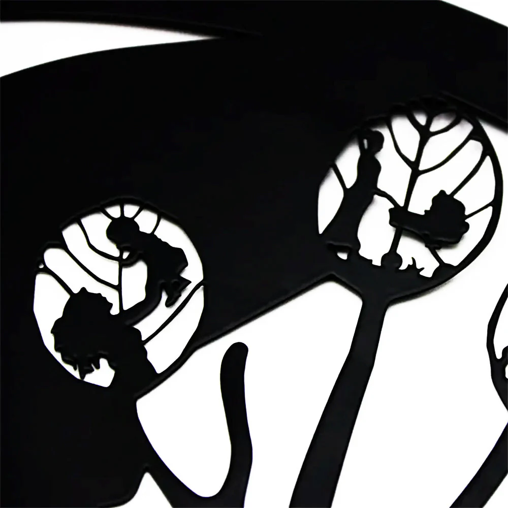 Je t'Aimerai Pour le Reste de Ma Vie Art Mural en Métal - Image 7