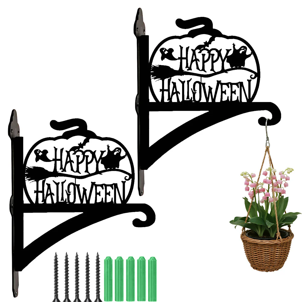Joyeux Halloween Support de Plantes à Suspendre Métallique - Image 8