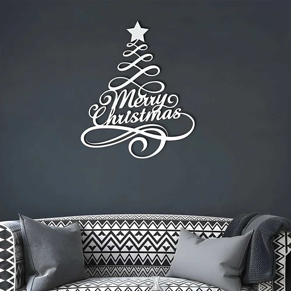 Joyeux Noël Plaque en Métal Décoratif Mural - Image 6