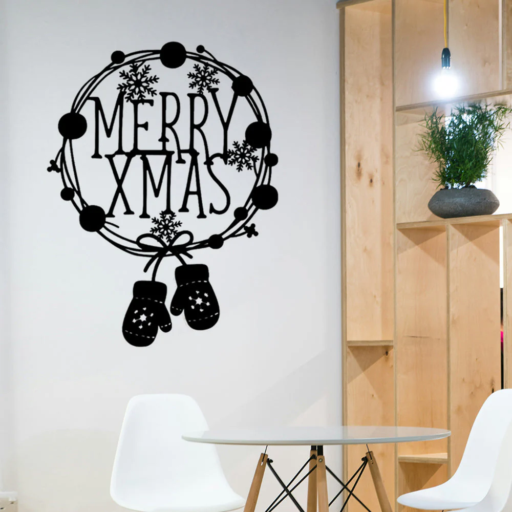 Joyeux Noël Plaque en Métal Décoratif Mural - Image 2
