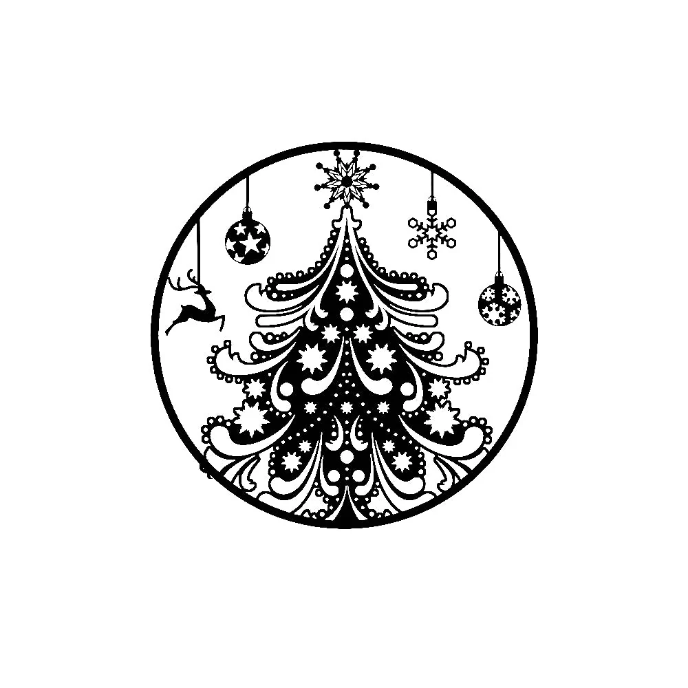 Joyeux Noël Sapin Plaque en Métal Décoratif Mural - Image 4