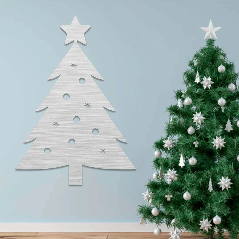 Joyeux Noël Sapin Plaque en Métal Décoratif Mural - Image 6