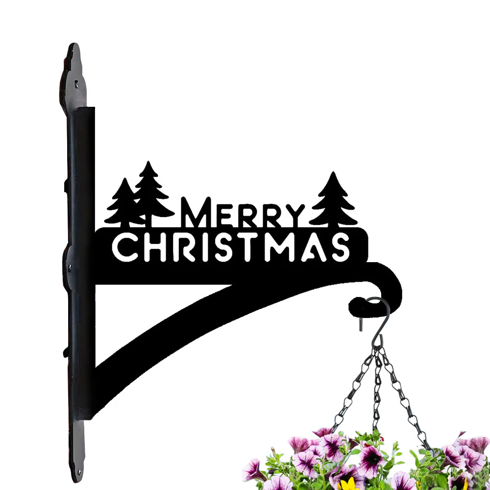 Joyeux Noël Support de Plantes à Suspendre Métallique - Image 9