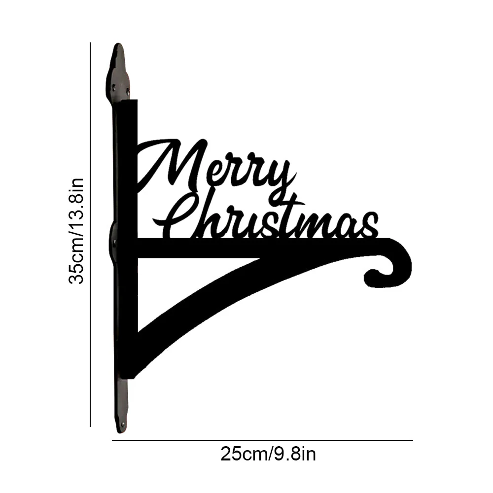 Joyeux Noël Support de Plantes à Suspendre Métallique - Image 10
