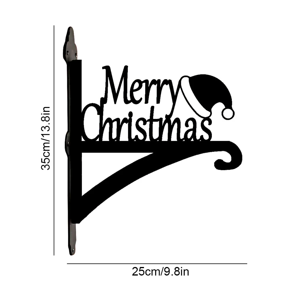 Joyeux Noël Support de Plantes à Suspendre Métallique - Image 9