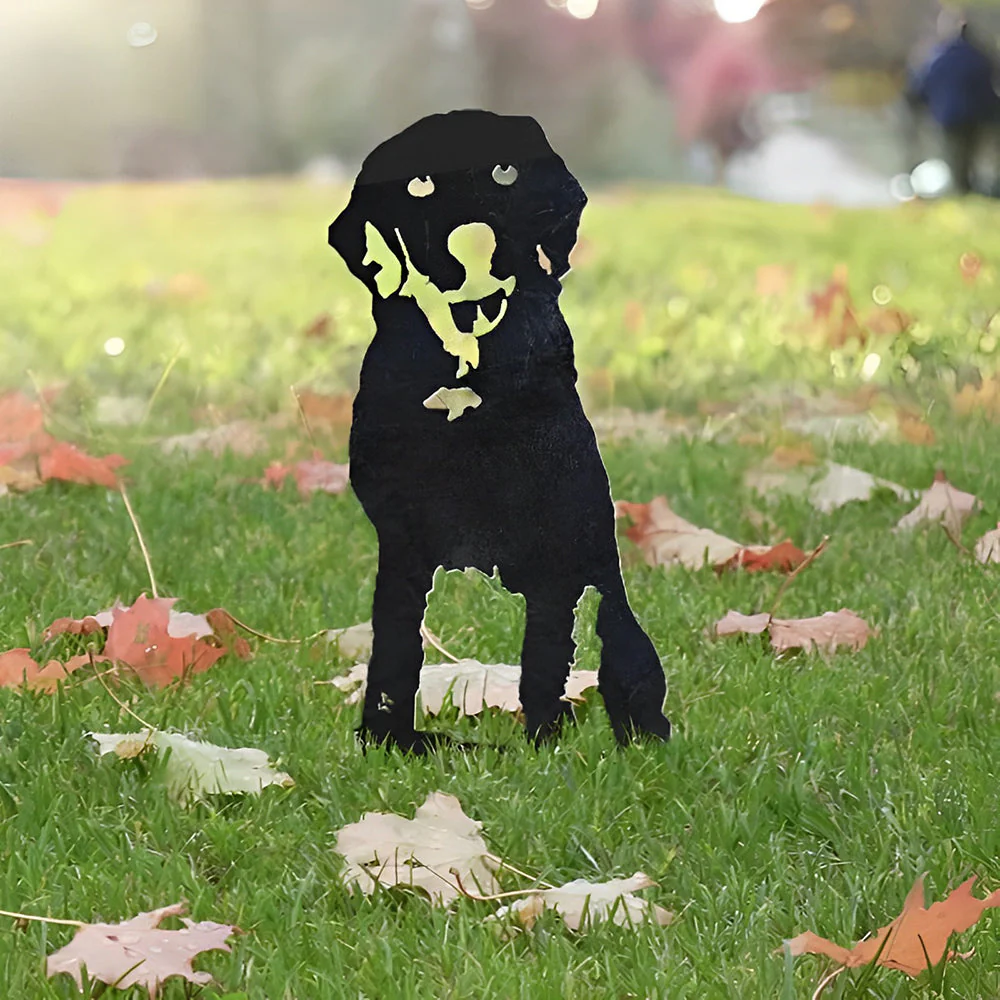 Labrador Retriever Silhouette en Métal - Image 3