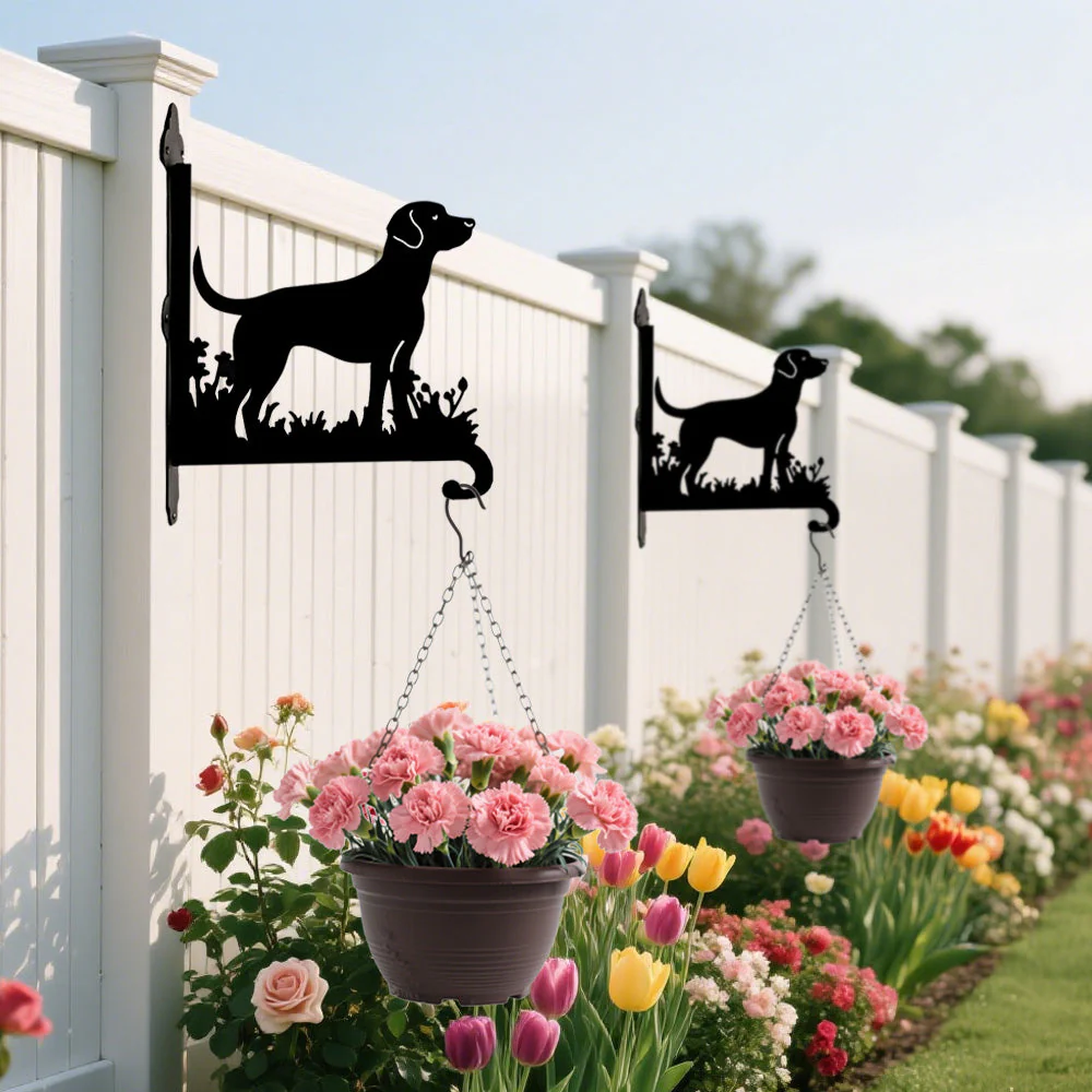 Labrador Support de Plantes à Suspendre Métallique - Image 2