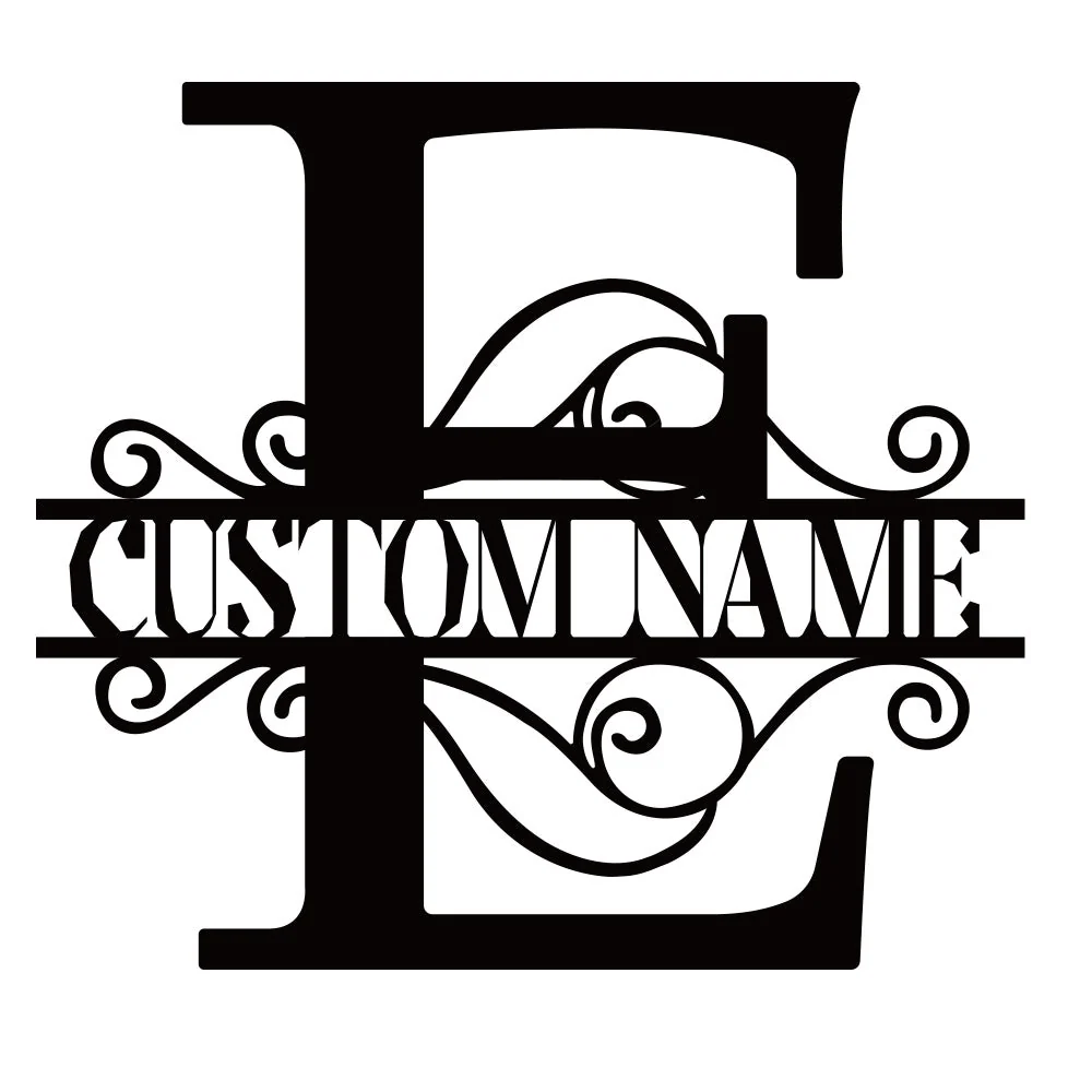 Lettre Personnalisée Nom Logo Art Mural en Métal - Image 10