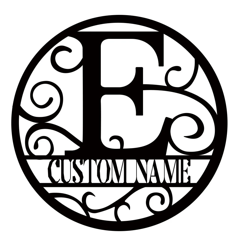 Lettre Personnalisée Nom Logo Art Mural en Métal - Image 10