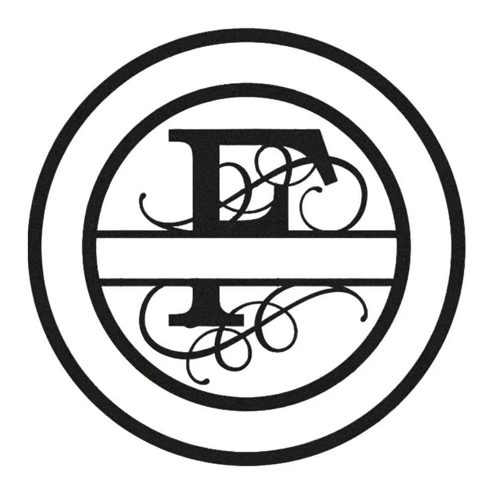 Lettre Ronde Séparée Nom Logo Personnalisé Art Mural en Métal - Image 10