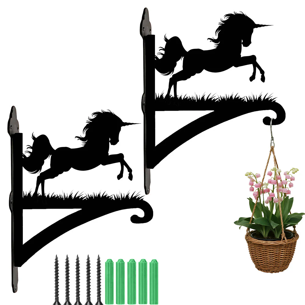 Licorne Support de Plantes à Suspendre Métallique - Image 7