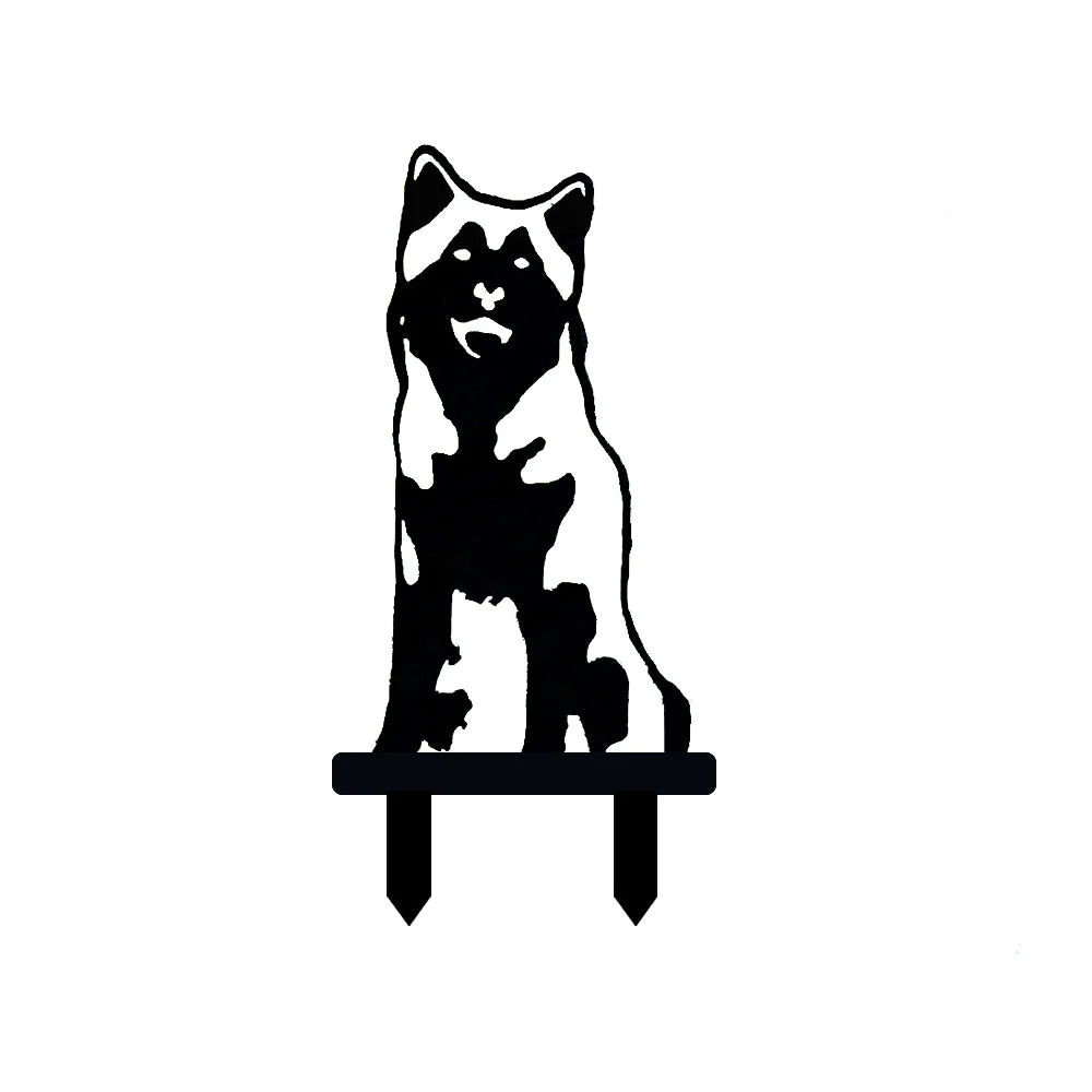 Malamute de l'Alaska Silhouette en Métal - Image 11