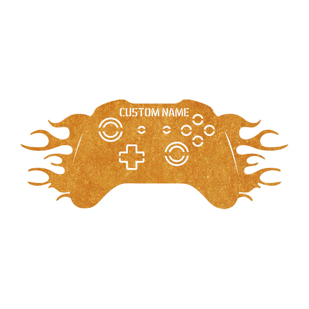 Manette de Jeu Plaque Personnalisée en Métal Décoratif Mural - Image 10