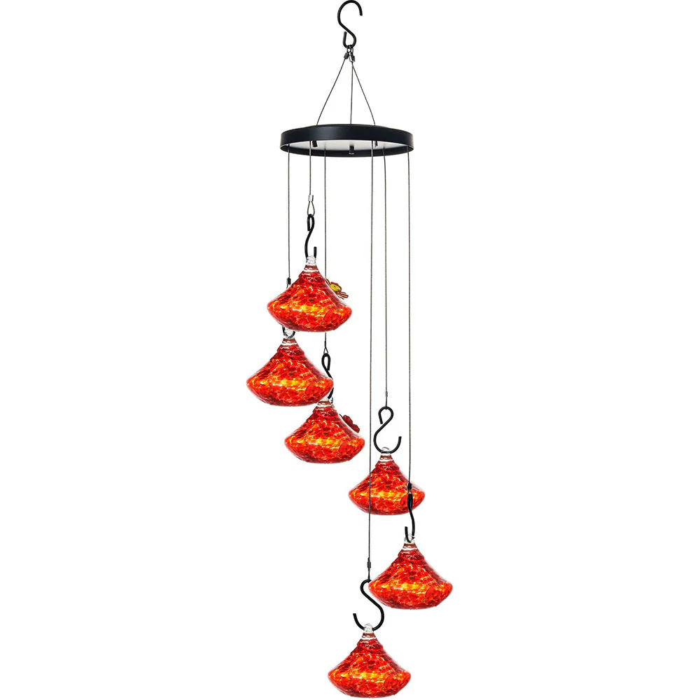 Mangeoire pour Colibri en Verre Soufflé à la Main avec Perchoir - Image 13