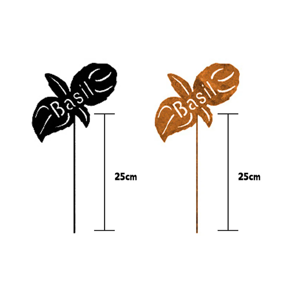 Marqueurs de Plantes - Piquets de Jardin en Métal Art de Jardin - Image 46