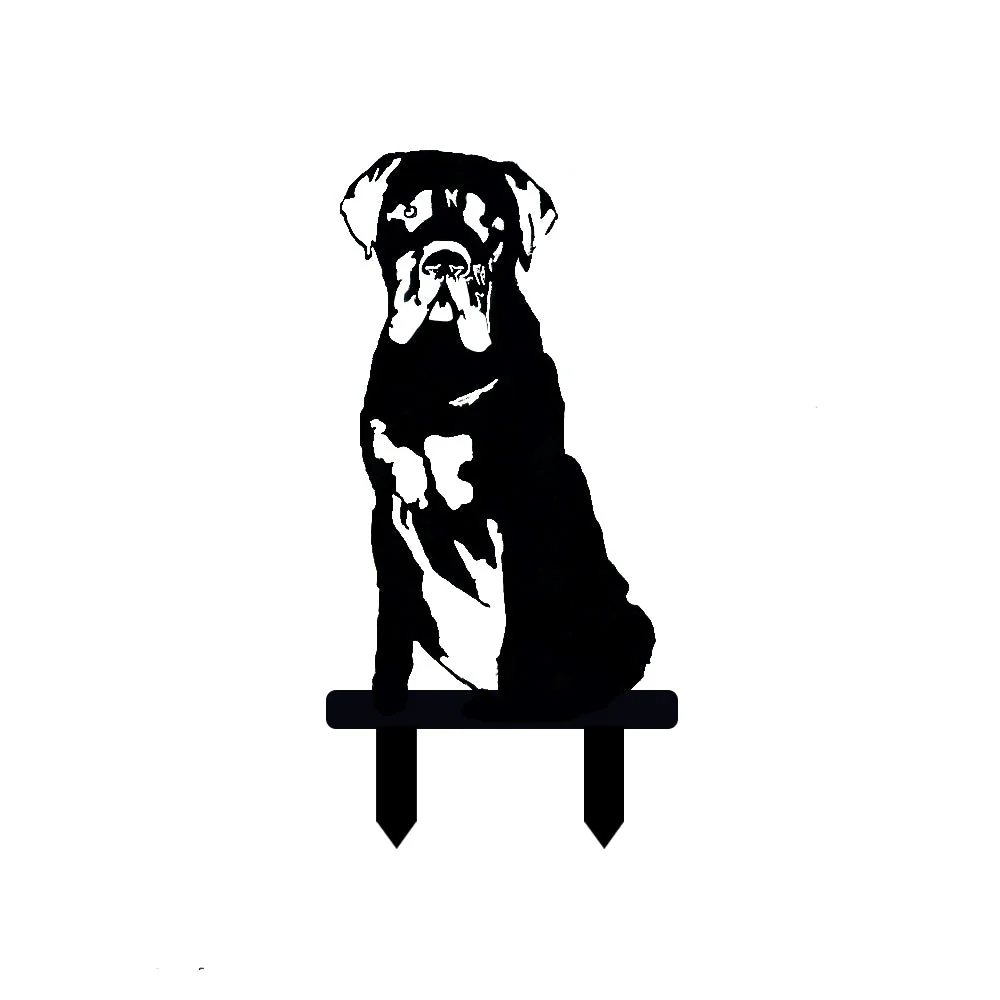Mastiff Silhouette en Métal - Image 11