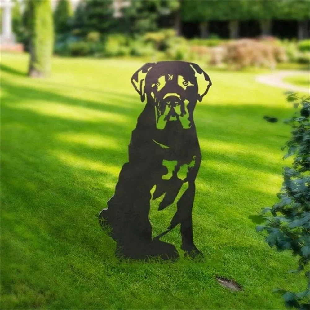 Mastiff Silhouette en Métal - Image 5