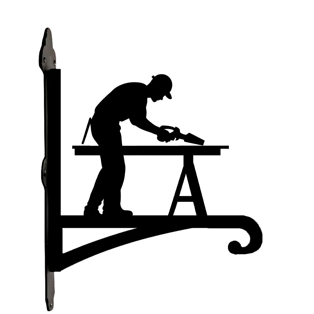 Menuisier Support de Plantes à Suspendre Métallique - Image 9