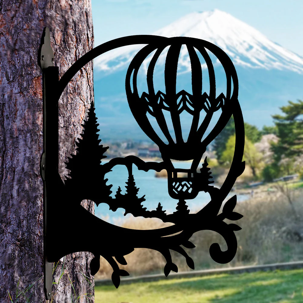 Montgolfière Support de Plantes à Suspendre Métallique - Image 3