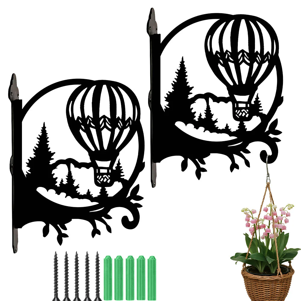 Montgolfière Support de Plantes à Suspendre Métallique - Image 8