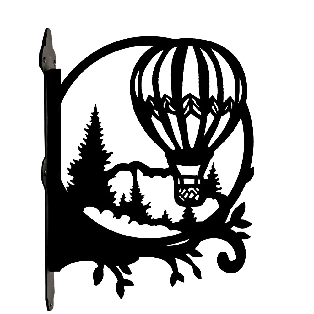 Montgolfière Support de Plantes à Suspendre Métallique - Image 9