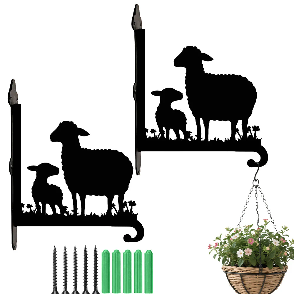 Mouton Support de Plantes à Suspendre Métallique - Image 8