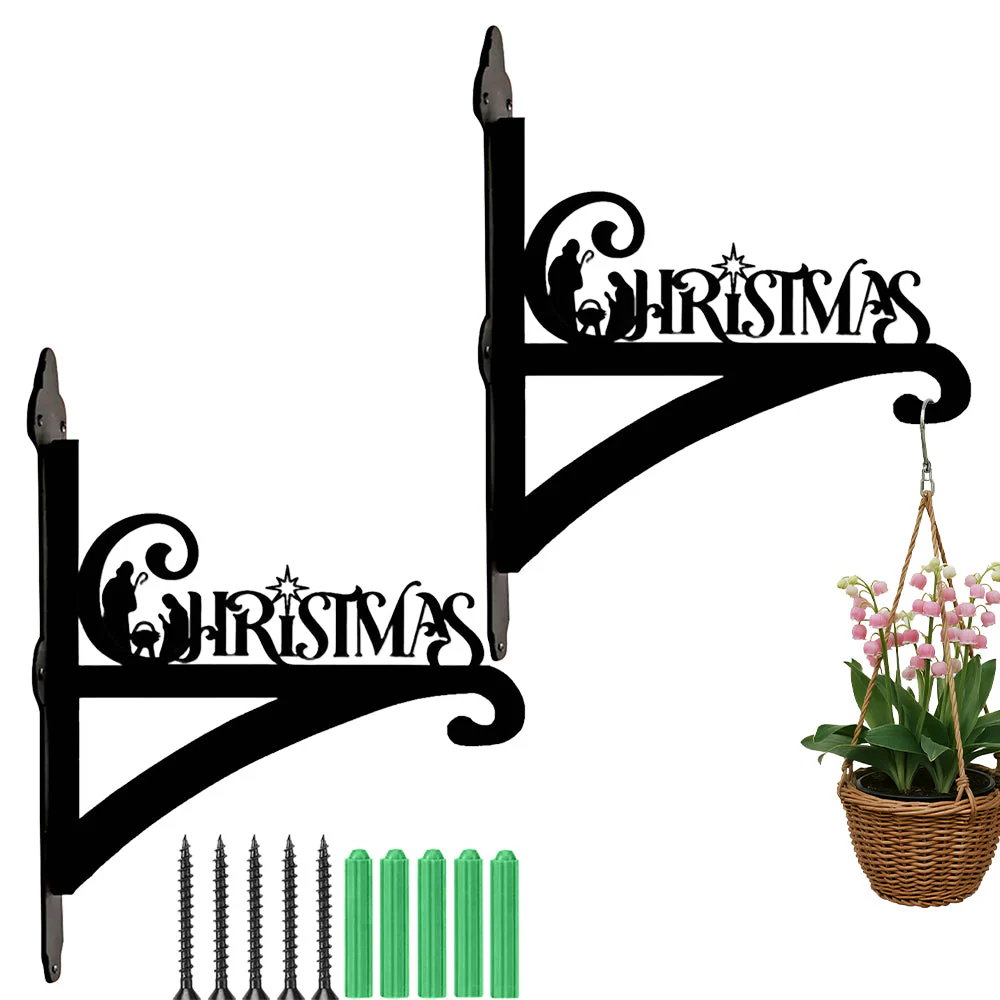 Nativité Support de Plantes à Suspendre Métallique - Image 8