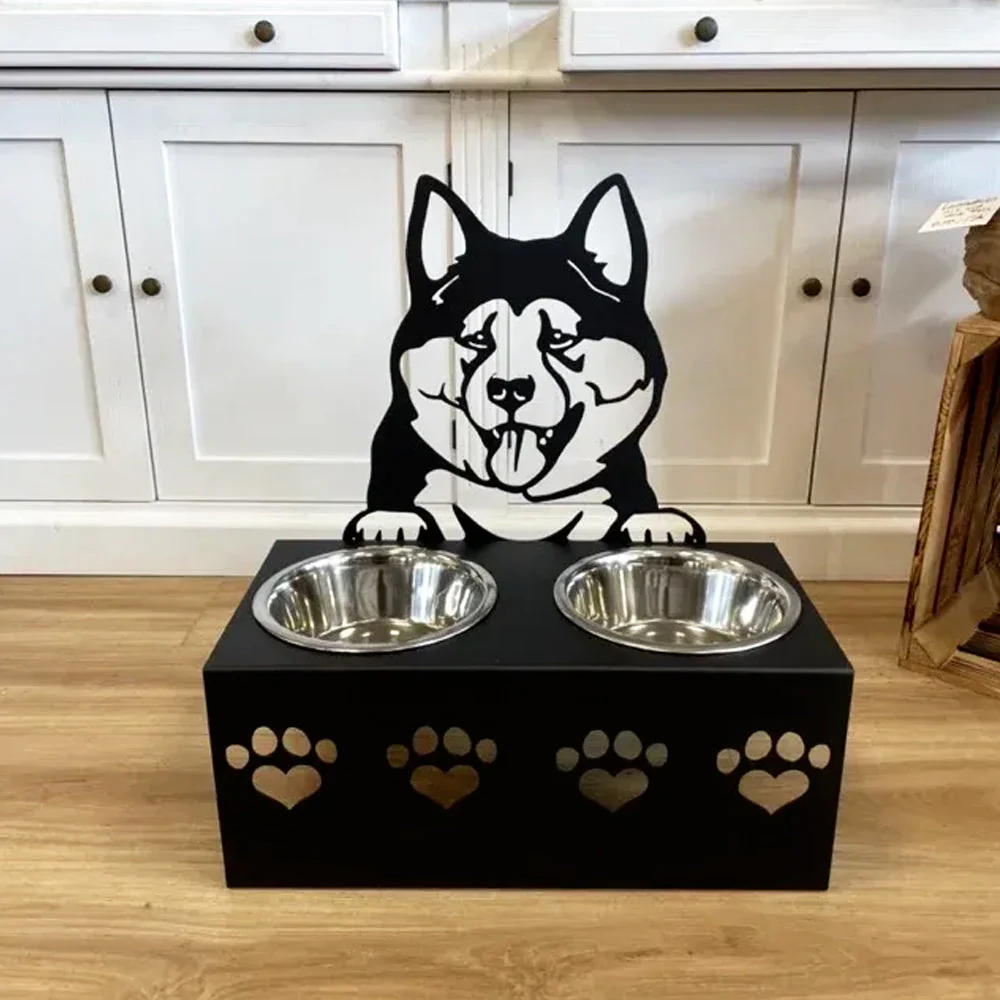 Nom Personnalisé pour Aktia Porte-Gamelle pour Animaux