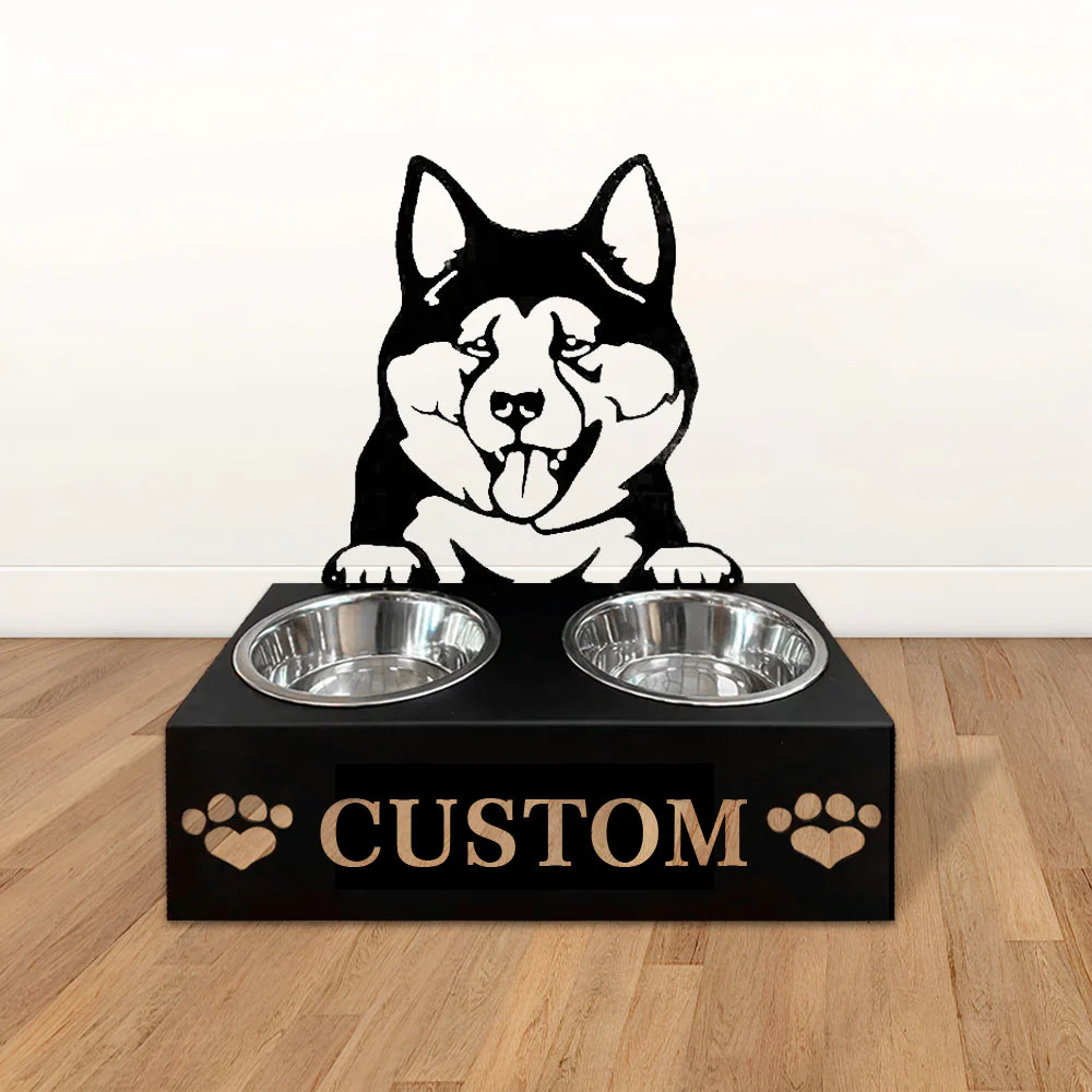 Nom Personnalisé pour Aktia Porte-Gamelle pour Animaux - Image 2