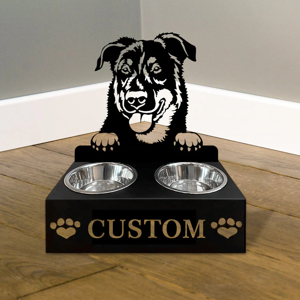 Nom Personnalisé pour Chien Beauceron Porte-Gamelle pour Animaux - Image 4
