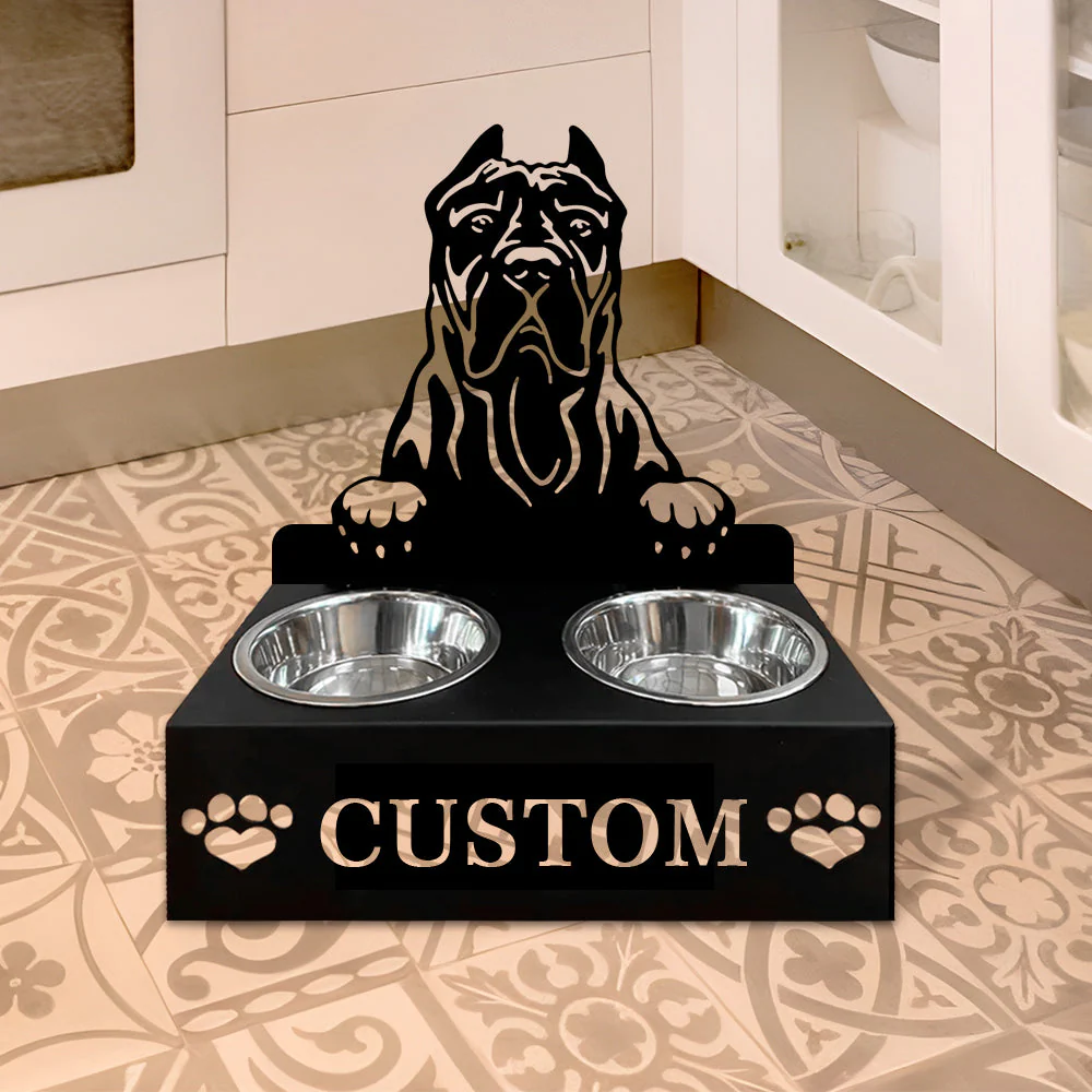 Nom Personnalisé pour Chien Canario Porte-Gamelle pour Animaux - Image 6