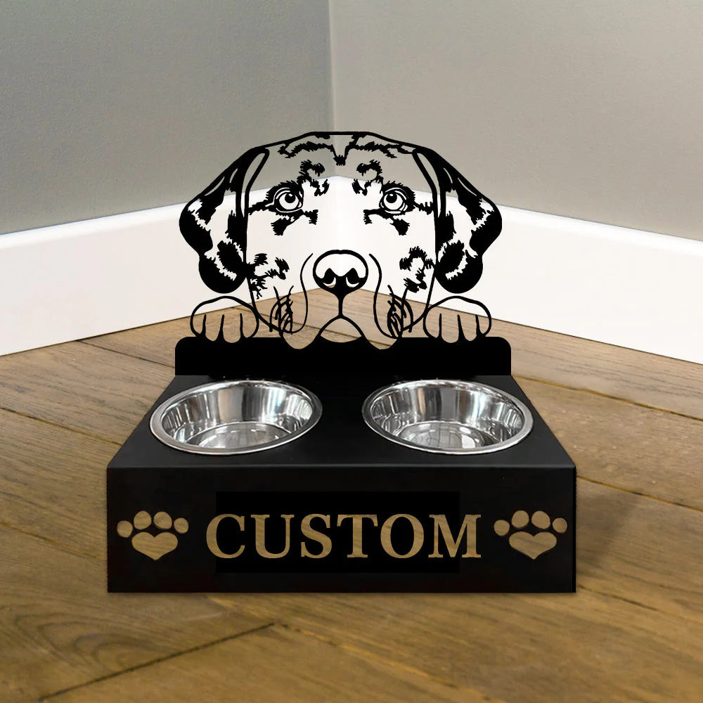 Nom Personnalisé pour Chien Catahoula Porte-Gamelle pour Animaux - Image 4