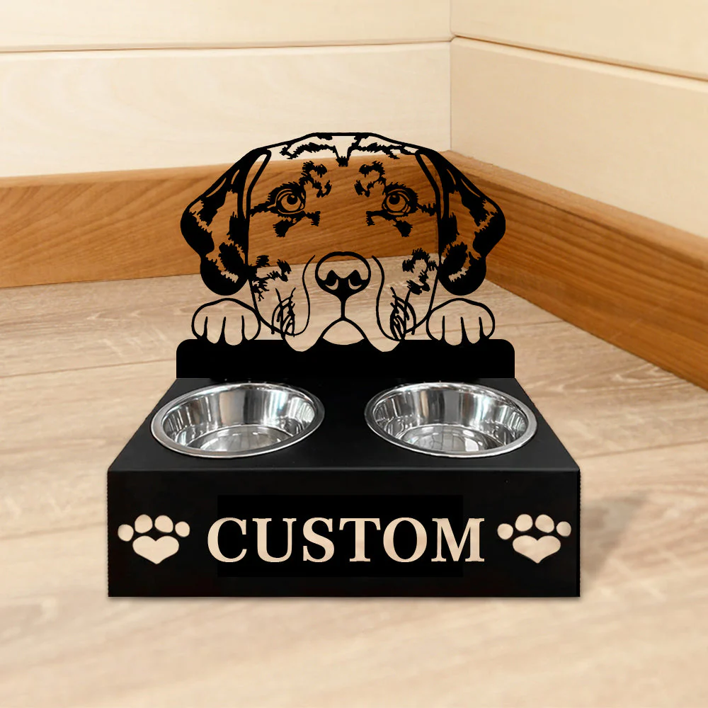 Nom Personnalisé pour Chien Catahoula Porte-Gamelle pour Animaux - Image 5