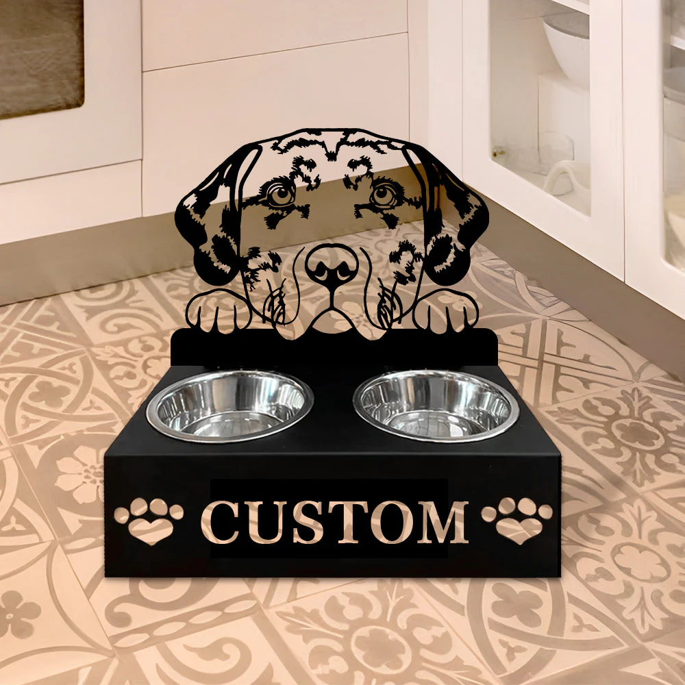 Nom Personnalisé pour Chien Catahoula Porte-Gamelle pour Animaux - Image 6