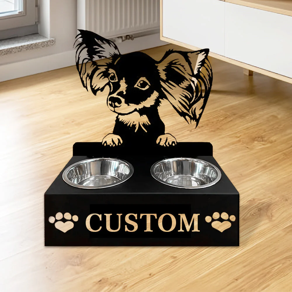 Nom Personnalisé pour Toy Russe Porte-Gamelle pour Animaux