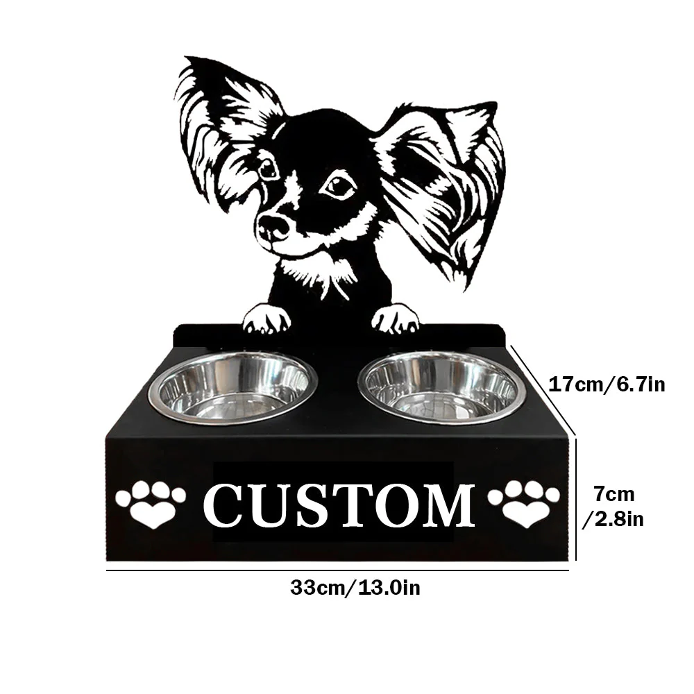 Nom Personnalisé pour Toy Russe Porte-Gamelle pour Animaux - Image 7