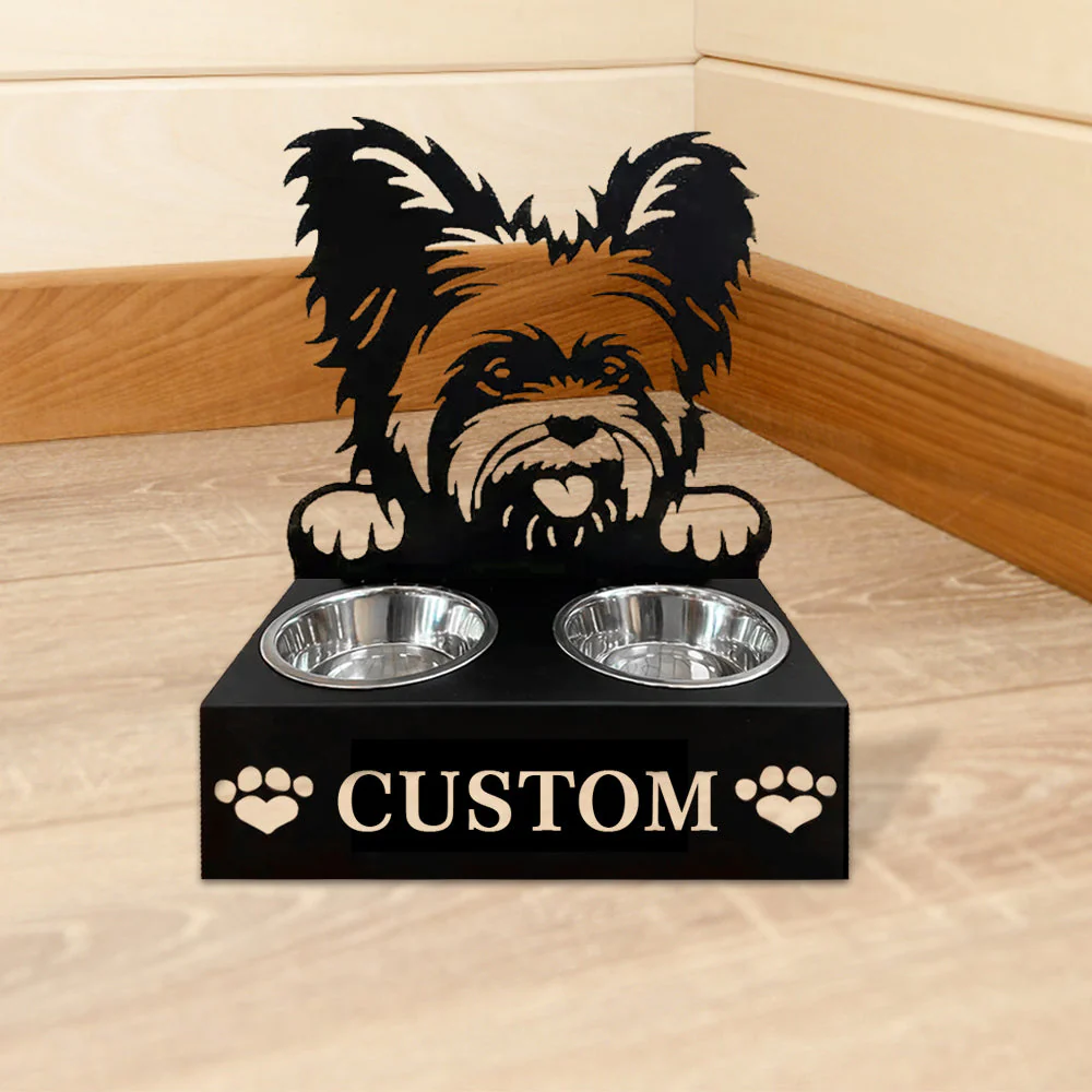 Nom Personnalisé pour Yorkshire Terrier Porte-Gamelle pour Animaux - Image 6