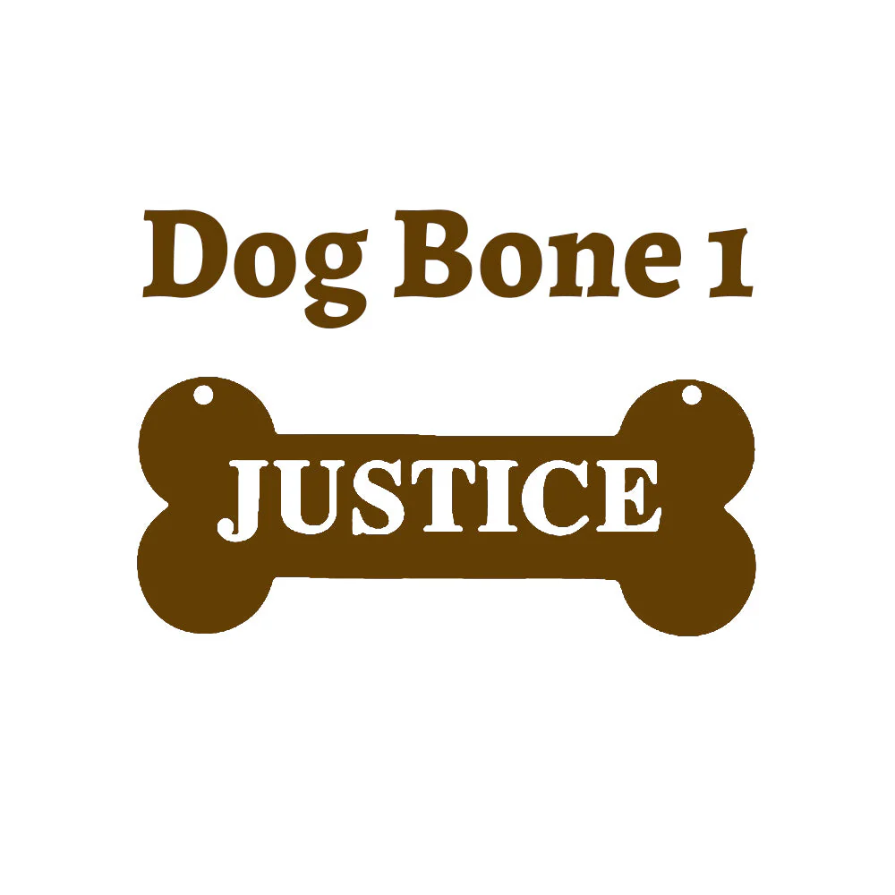 Os à Chien avec Prénom Plaque en Métal - Image 10
