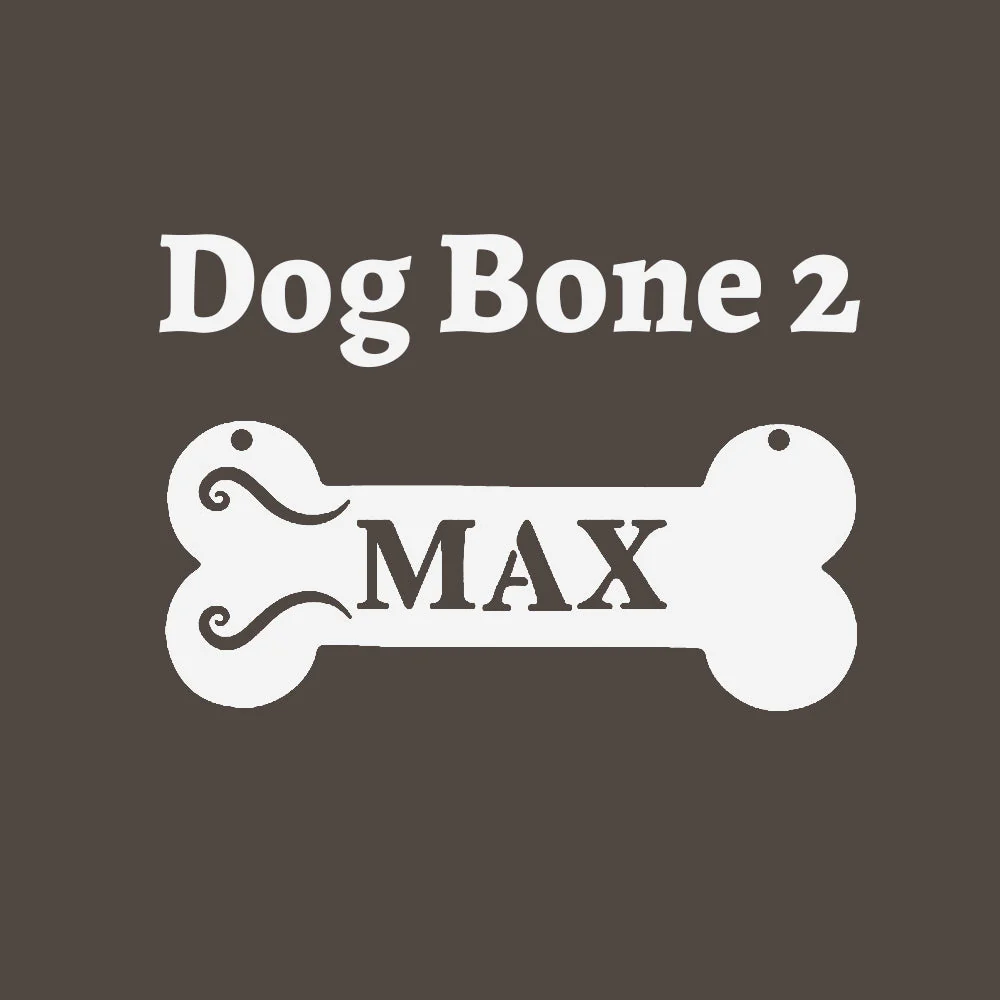 Os à Chien avec Prénom Plaque en Métal - Image 16