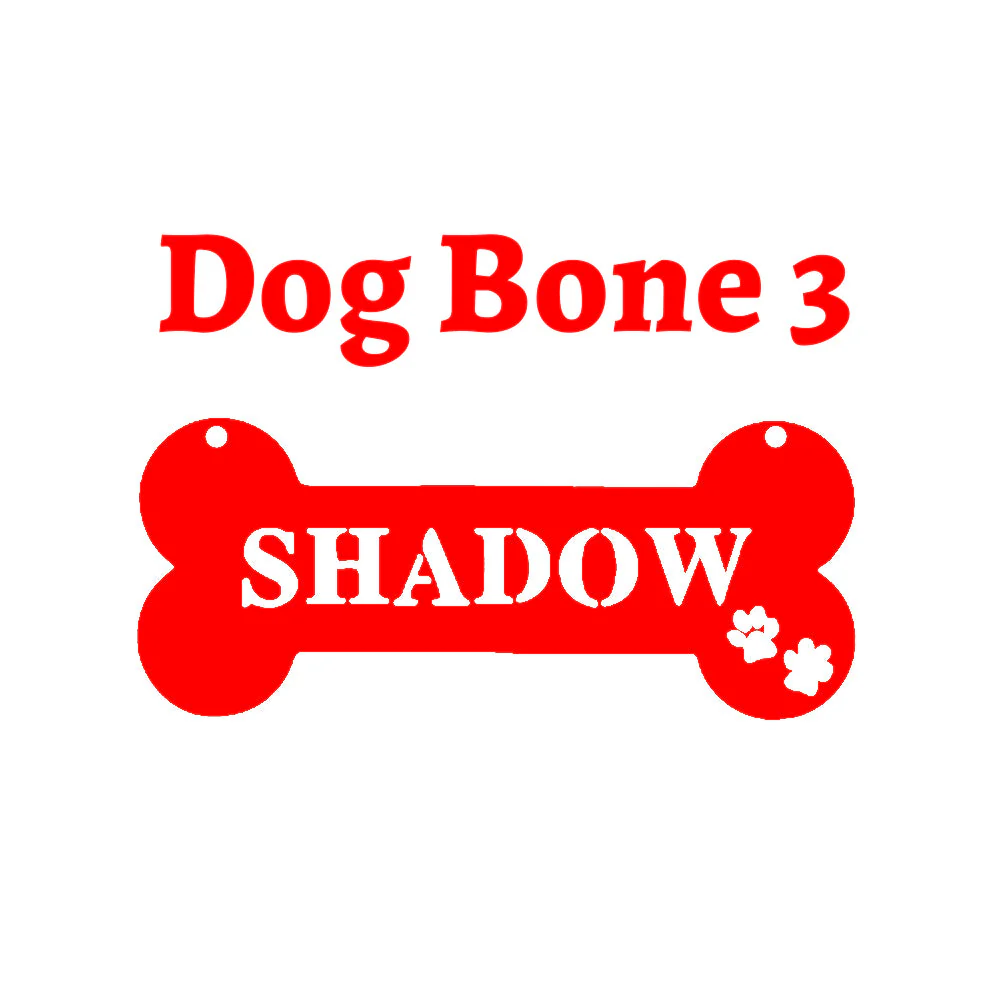 Os à Chien avec Prénom Plaque en Métal - Image 19