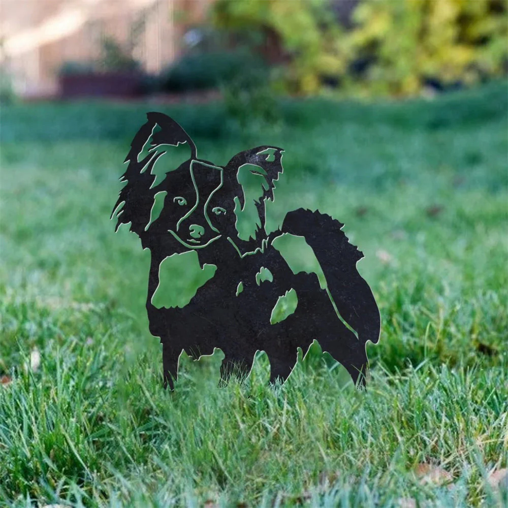 Papillon Silhouette en Métal - Image 4