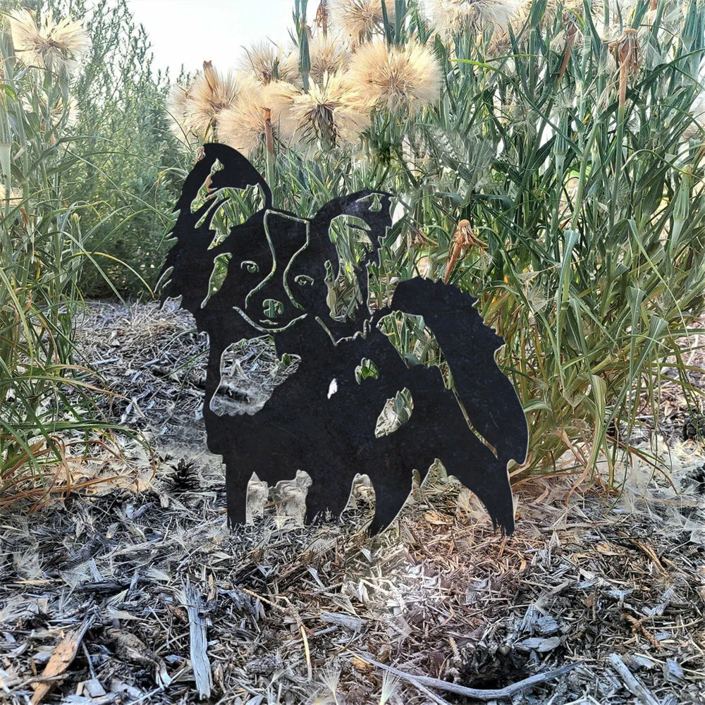 Papillon Silhouette en Métal - Image 7